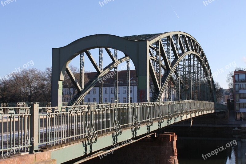 Steel Bridge Arch Bridge Hall Genzmer Bridge Technical