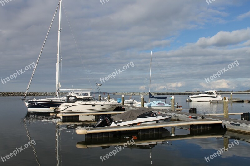 Barth Port Sailing Boat Baltic Sea Bodden