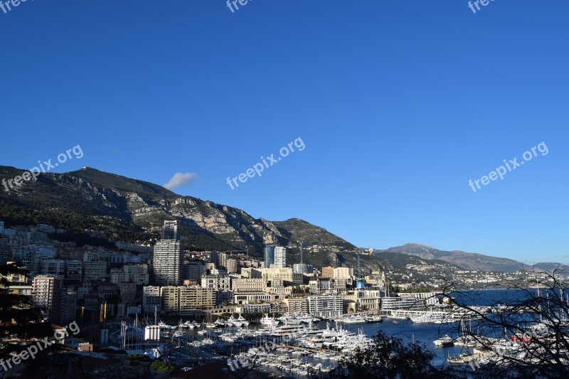 South Of France Monte Carlo City Tourism Collection Of Yachts