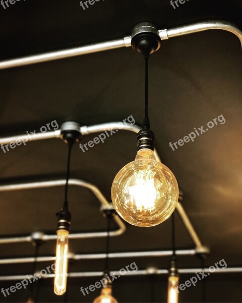 Lamp Light Design Bulb Electric