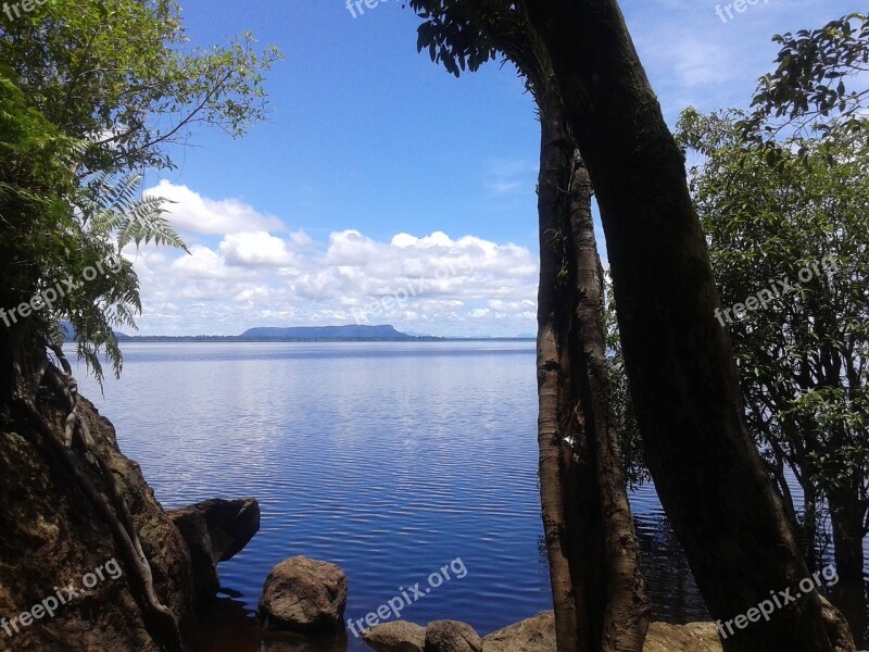 Lake Water Body Landscape Vacation Outdoor