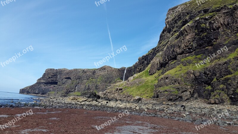 Talisker Skye Scotland Coast Landscape