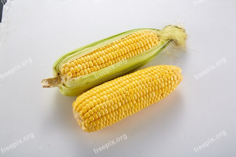 Vegetable Corn With Skin Corn Corn On The Cob Free Photos