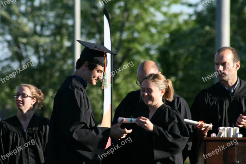 Graduation Secondary V Diploma Toga Free Photos