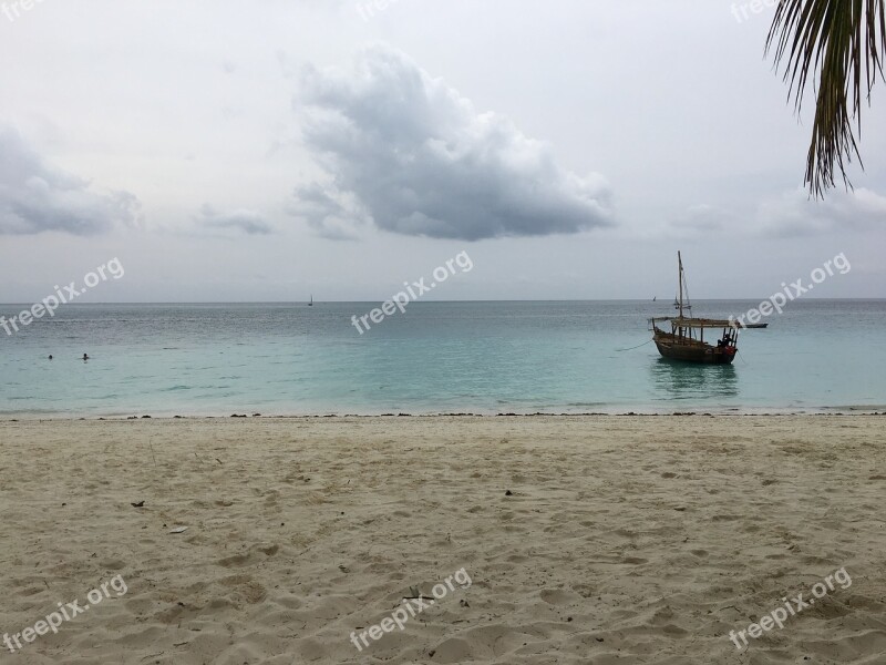 Zanzibar Ocean Africa Free Photos