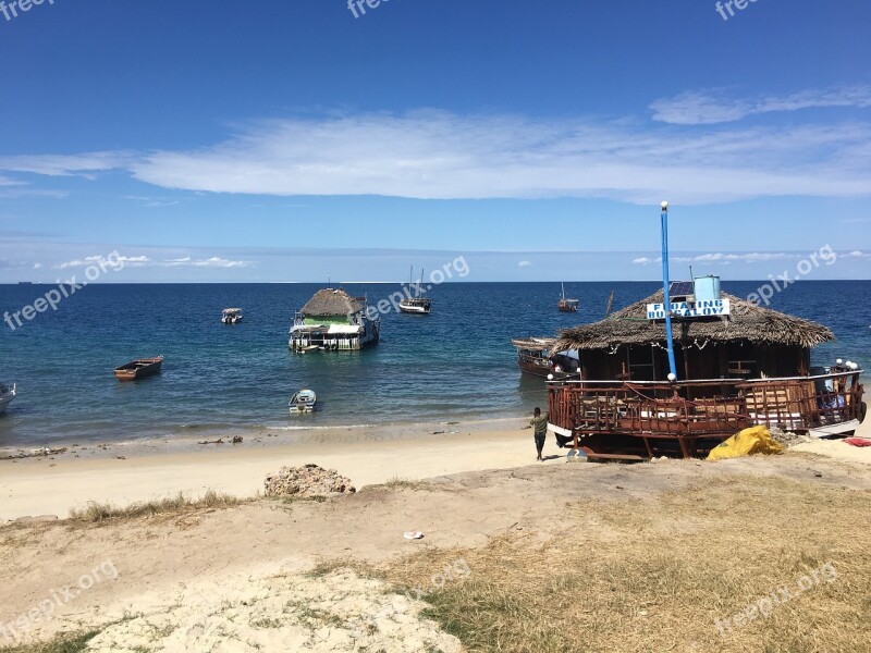 Zanzibar Ocean Africa Free Photos