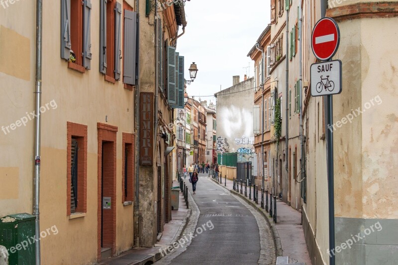 France Toulouse Architecture Buildings Street