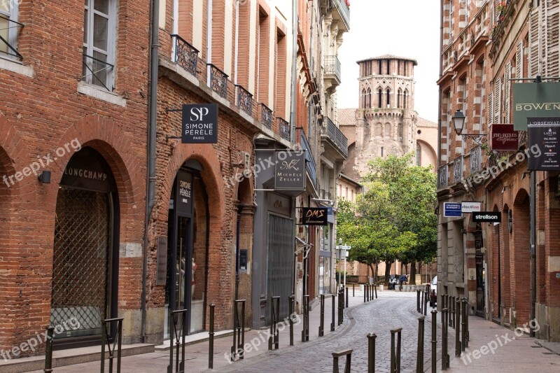 France Toulouse Architecture Buildings Street