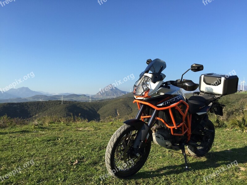 Motorbike Moto Motorcycle Adventure Bike