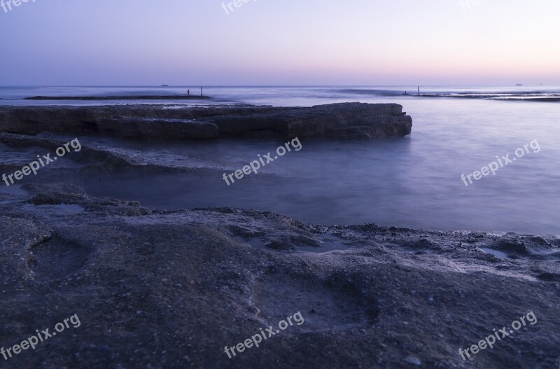 Beach Blue Marine Nature Landscape