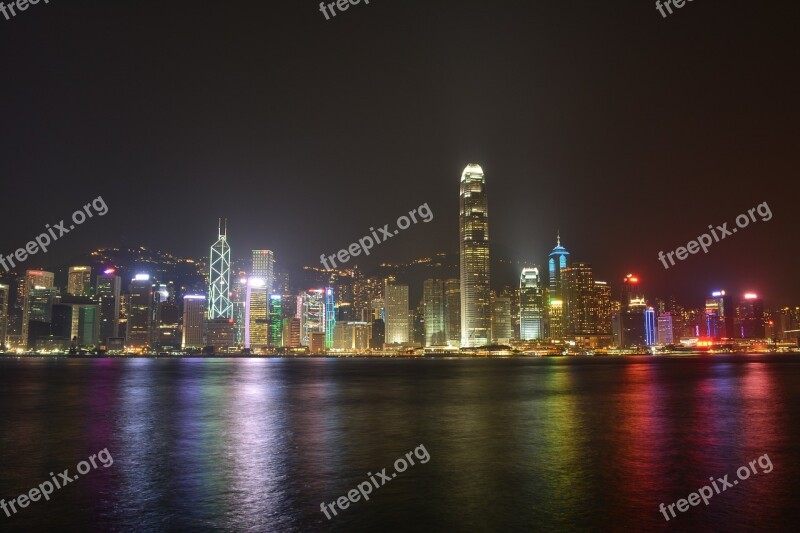 Hongkong Victoria Harbour Asia City