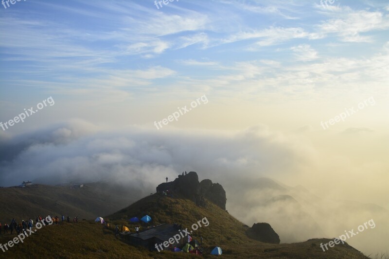 Hongkong Mountain Cloud Hong Kong