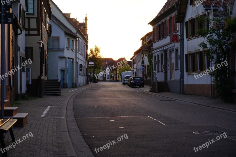 Village Twilight Cheap Home Free Photos