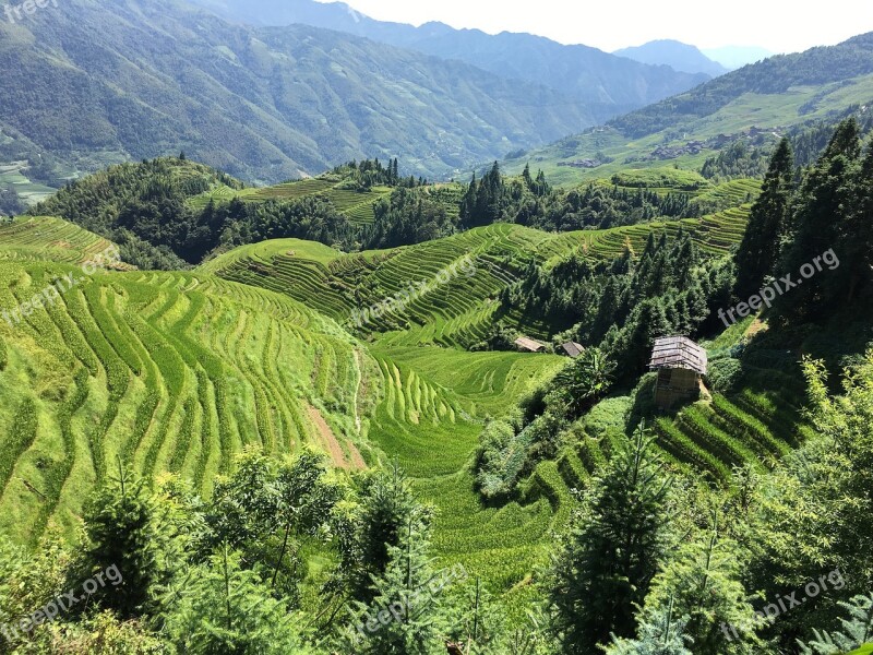 China Guilin Guanxi Asia Landscape