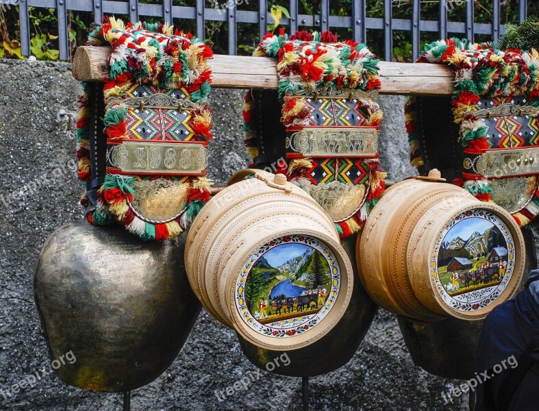 Appenzell Switzerland In The Tradition Of The Cheese Mold Cow Bell