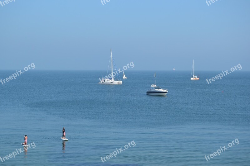 Portugal Cascais Sea Blue Positive Energy