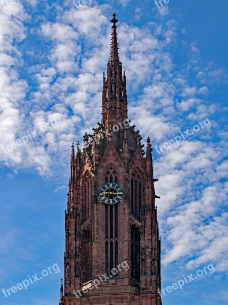 Frankfurt Frankfurt Cathedral Hesse Germany Dom