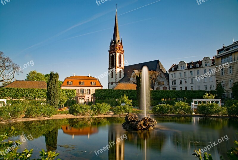 Prince Georgs-garden Darmstadt Hesse Germany Garden