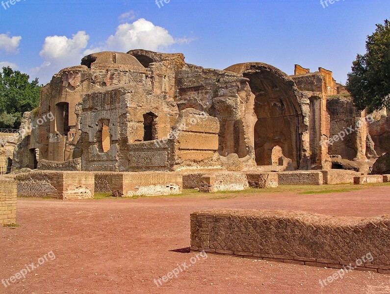 Villa Adriana Hadrian's Villa Tivoli Italy Europe