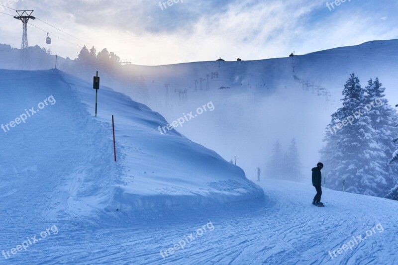 Skiing Alpine Sport Snow Winter Sports