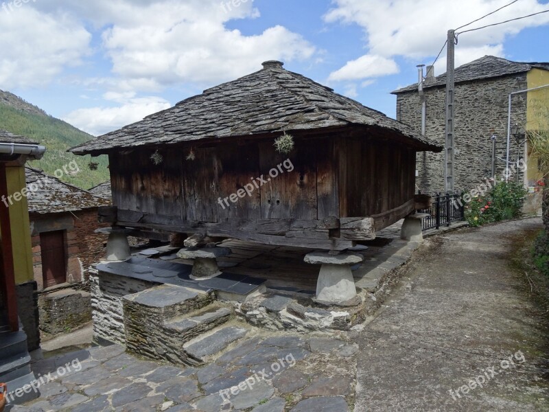 I Horreo Construction Asturias Architecture Old