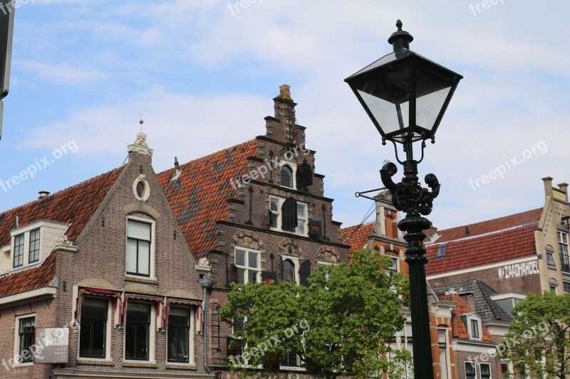 Alkmaar Holland Lantern Gabled Houses Netherlands