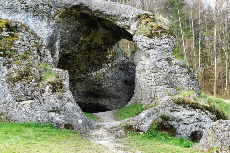 Hell Ice Age Narrow Germany Hike