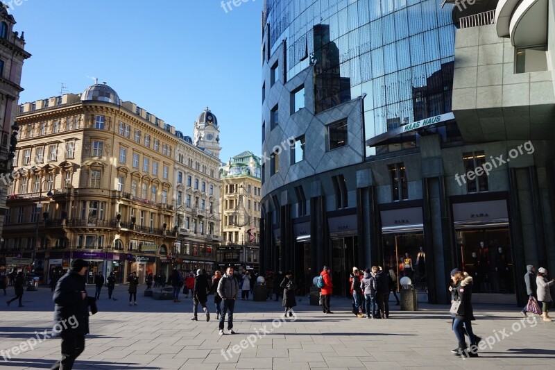 Vienna Austria Architecture Downtown Stephansplatz