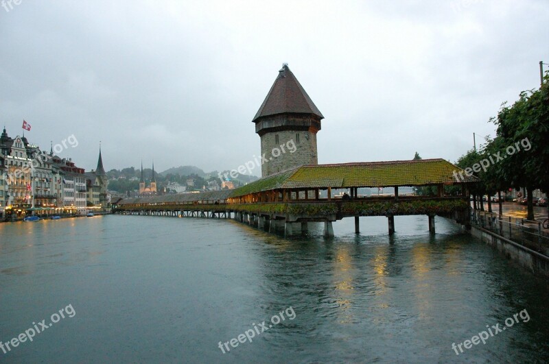 Swiss Bridge River Free Photos