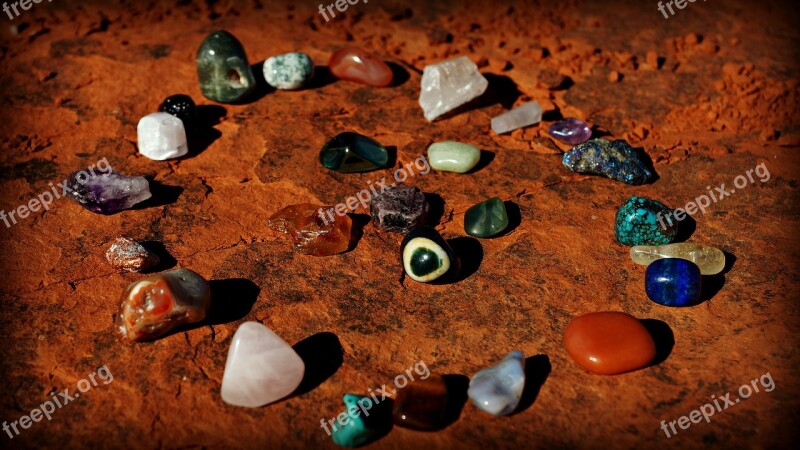 Bell Rock Vortex Stones Crystals Arizona Desert