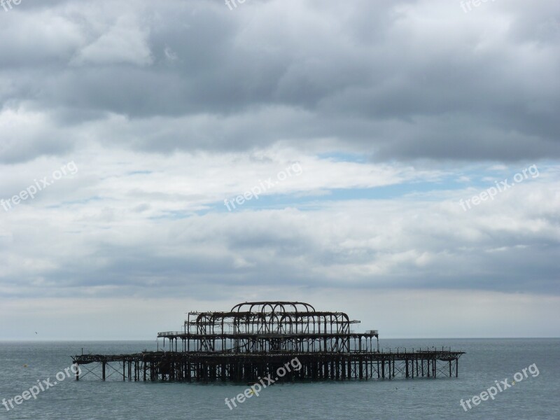 Brighton Pier Sea Salazar Coast