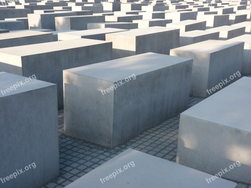 Berlin Monument Holocaust Free Photos