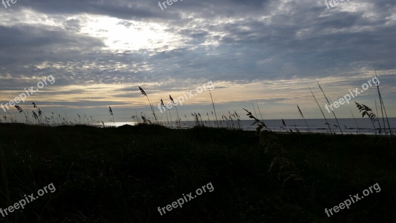 Isle Of Palms Charleston South Carolina Coast Sunrise