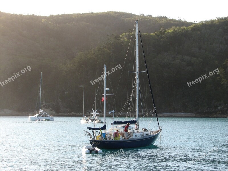 Whitsunday Islands Queensland Sailing Free Photos