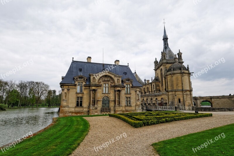 Chateau Chantilly Picardy France Castle