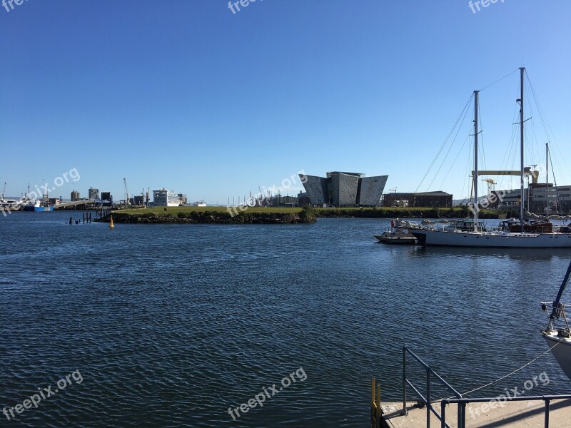 Belfast Northern Ireland Museum Shipyard Free Photos