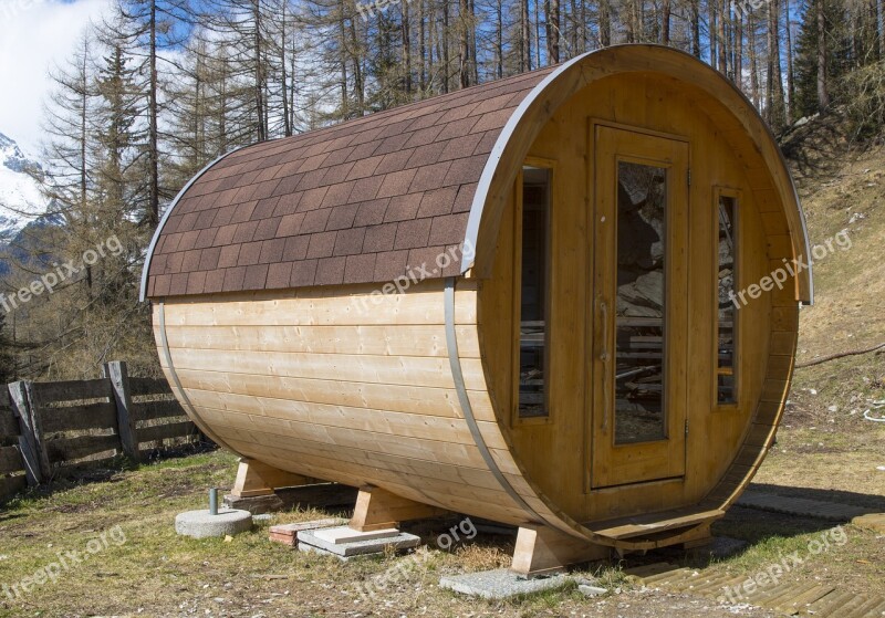 Sauna Mountain Forest Relaxation Spa