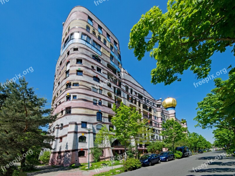 Forest Spiral Hundertwasser House Friedensreich Hundertwasser Art Architecture