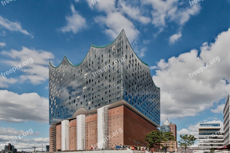 Elbe Philharmonic Hall Hamburg Philharmonic Germany Elbphilharmonie