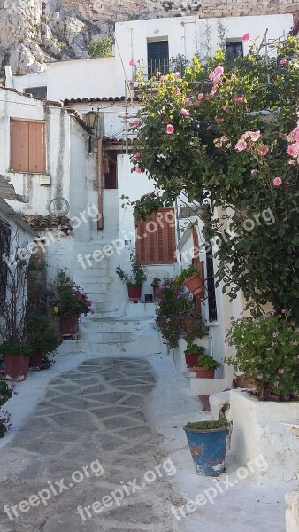 Plaka Athens Greece Free Photos