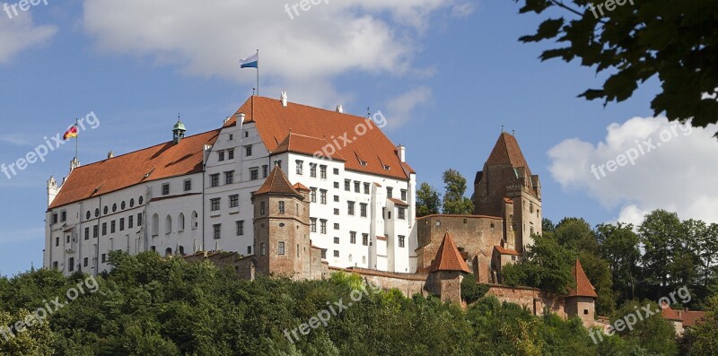 Landshut Castle Germany Trausnitz Castle Architecture