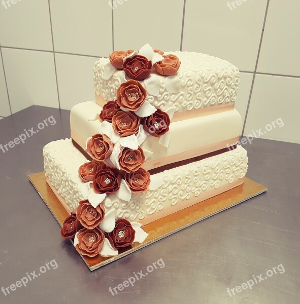 Wedding Cake Wedding Party Sweets Free Photos