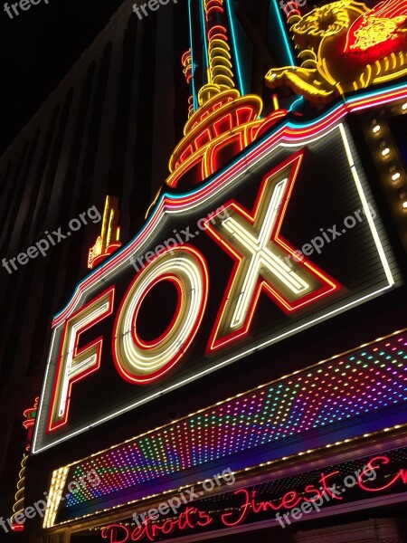 Detroit Fox Theater Free Photos