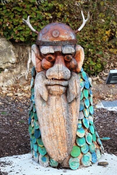 Wood Figure Carving Hand Carved Man