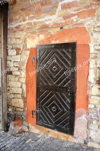 Door Old Iron Schloss Waldeck Free Photos