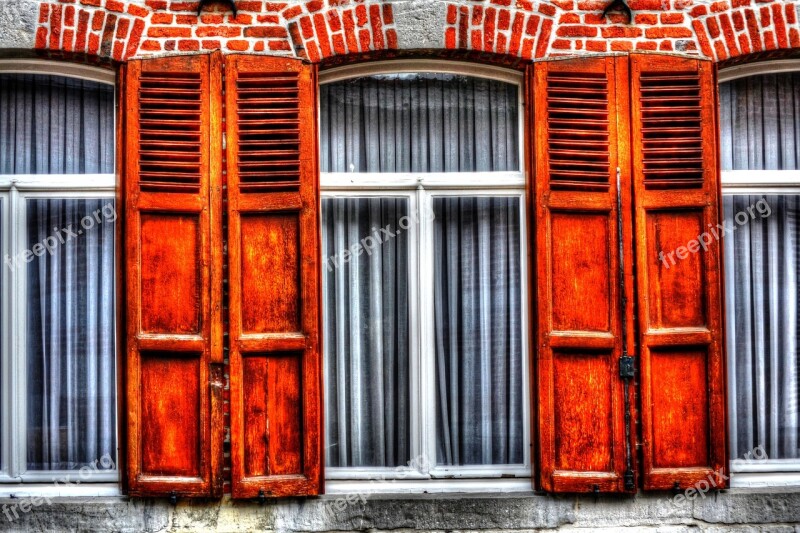 Shutters Window Rue Du Feyt Free Photos