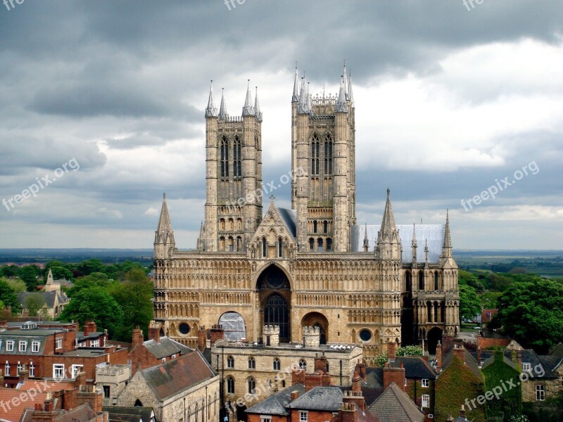 Lincoln Cathedral Landmark Lincolnshire Medieval