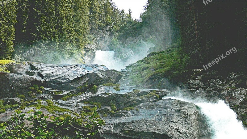 Krimml Waterfalls Salzach Salzburger Land Austria Torrent