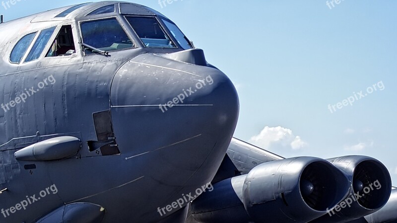 Bomber B-52 Strategic Bomber Usaf Airplane