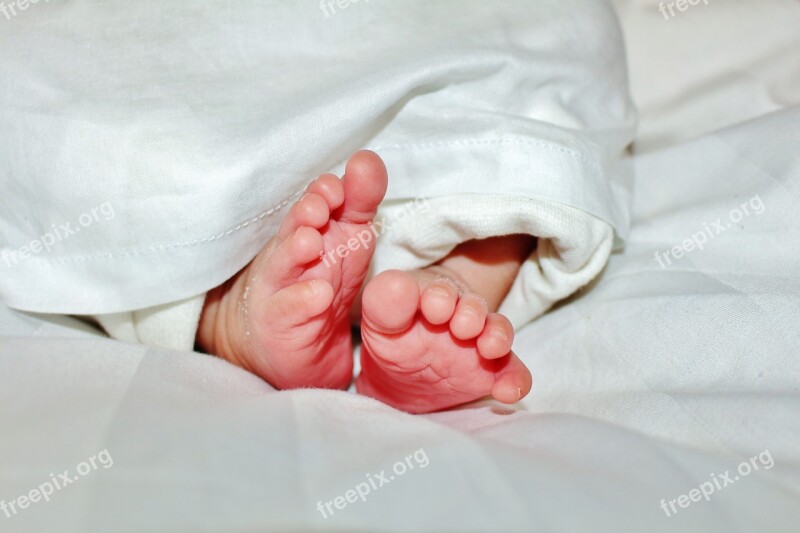 Baby Baby Boy Feet Red Small